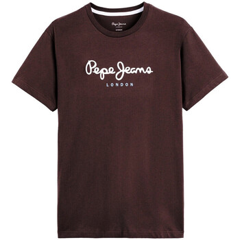 Vêtements Homme T-shirts manches courtes Pepe jeans PM508208 Marron