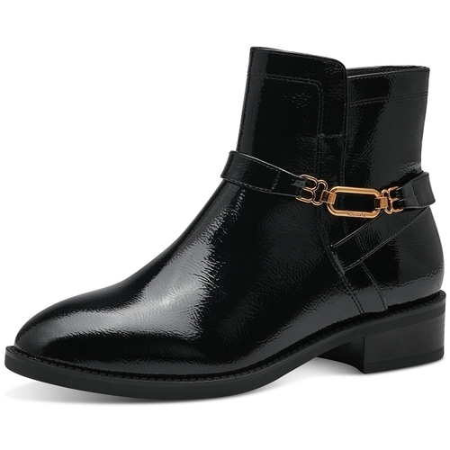 Chaussures Femme media Boots Tamaris media Boots zip 25365-41-BOTTES Noir