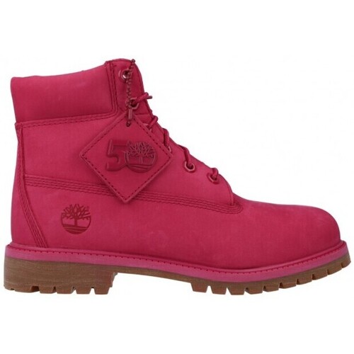Chaussures Femme Bottes 2-Strap Timberland Botas Casual Mujer de  Premium 6 in Waterproof Rose