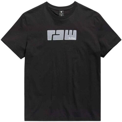 Vêtements Homme T-shirts manches courtes G-Star Raw  Noir