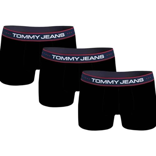 Vêtements Homme Chemises manches longues Tommy Hilfiger  Noir
