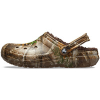 Chaussures Mules Crocs Sabot  Classic Lined Realtree Edge Vert