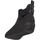 Chaussures Femme Bottines Isotoner Bottines bi-matière avec boucle Noir