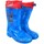 Chaussures Fille Multisport Bubble Bobble botte de pluie garçon wd15586 bleu Bleu