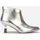 Chaussures Femme Bottines La Modeuse 67852_P157850 Argenté