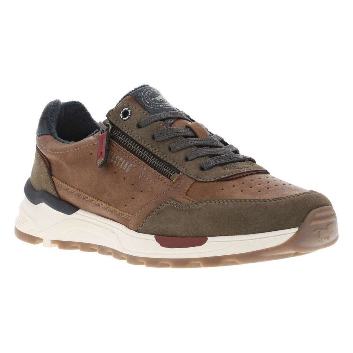 Chaussures Homme Baskets basses Mustang 20955CHAH23 Marron