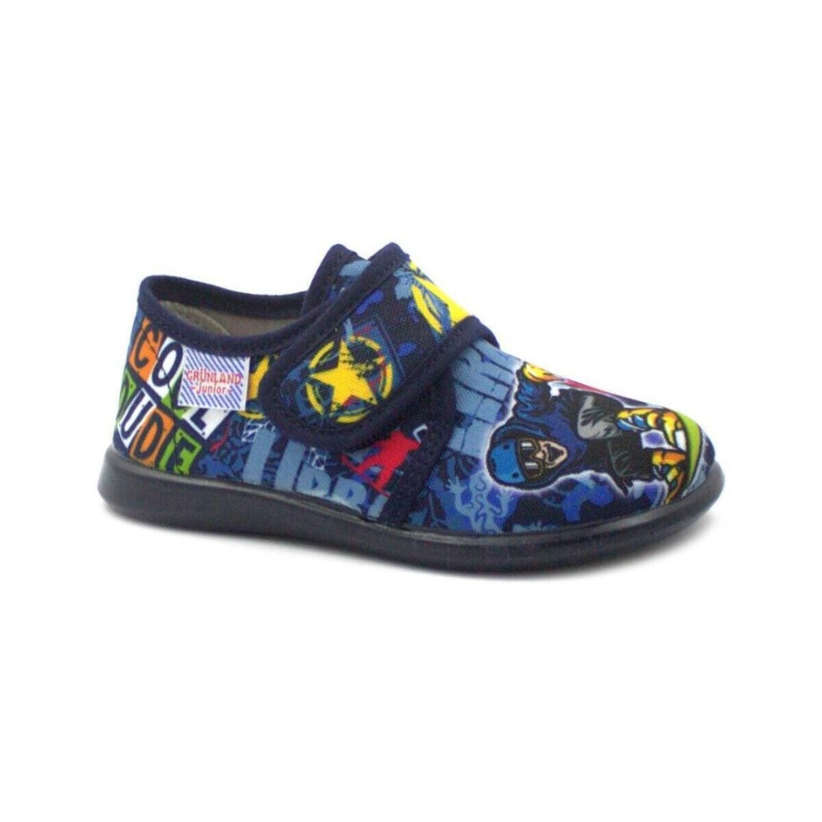 Chaussures Enfant Chaussons Grunland GRU-CCC-PA1154-BB Bleu