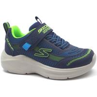 Chaussures Enfant Running / trail Skechers SKE-I23-403861L-NVBL Bleu