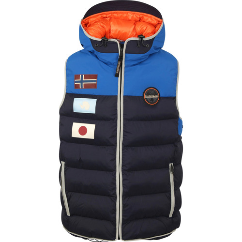 Napapijri Veste Sans Manches Shackleton Bleu Bleu - Vêtements Vestes de  survêtement Homme 249,95 €