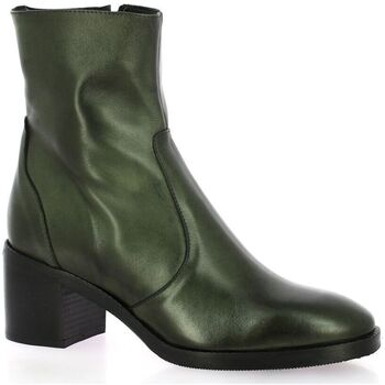 Chaussures Femme Boots Gianni Crasto Boots cuir Vert