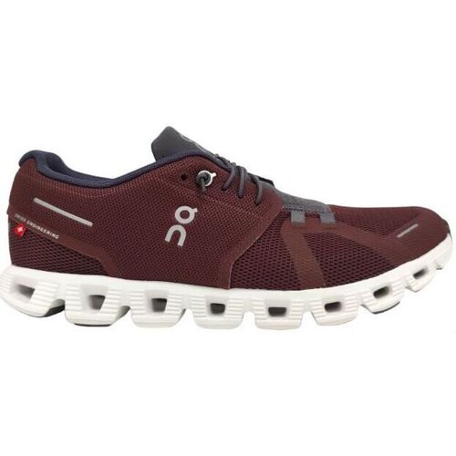 Chaussures media Baskets mode On Running Baskets Cloud 5 media Ox/Shadow Bordeaux