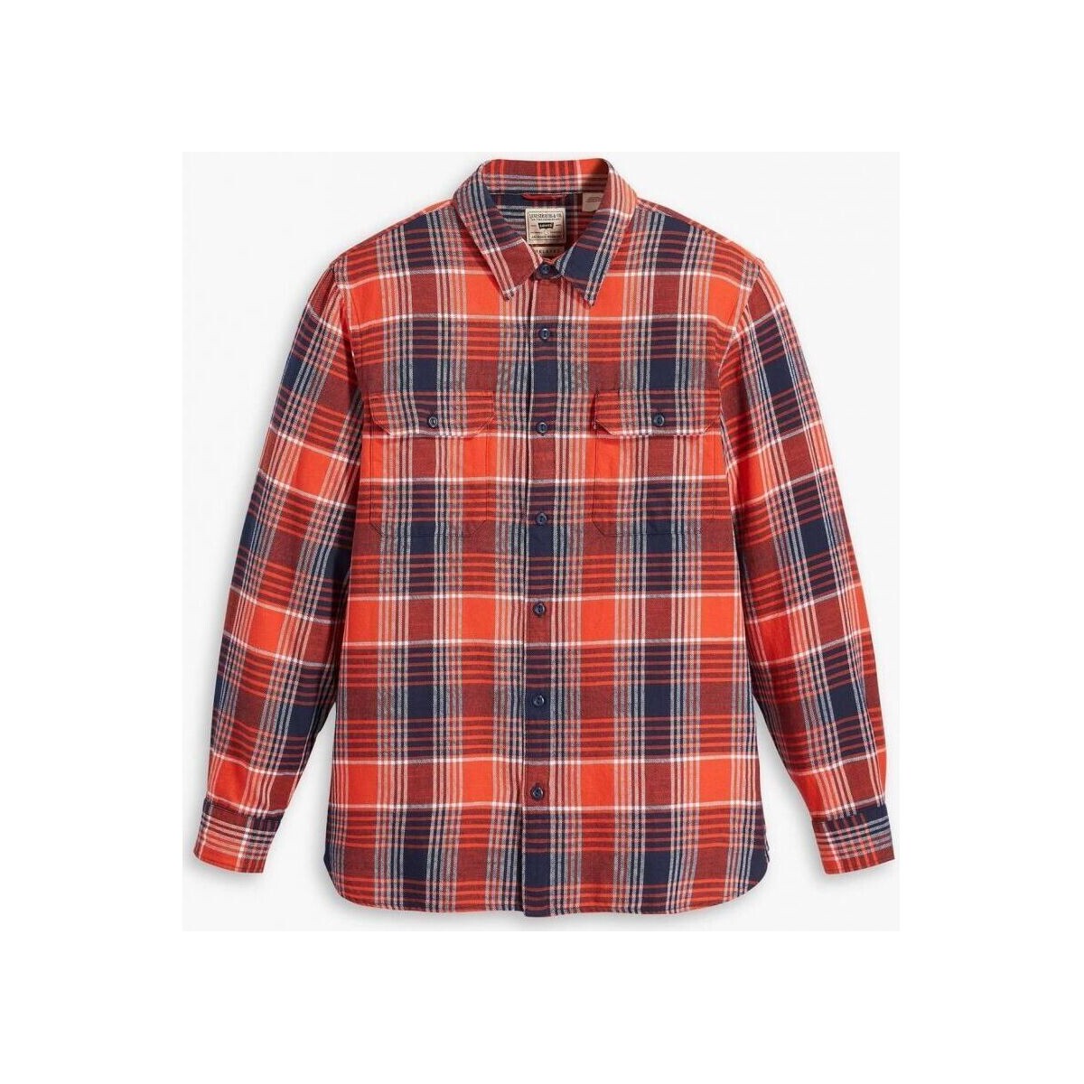 Vêtements Homme Chemises manches longues Levi's 19573 0191 - JACKSON-GUNNAR PLAID RHYTHMIC RED Rouge