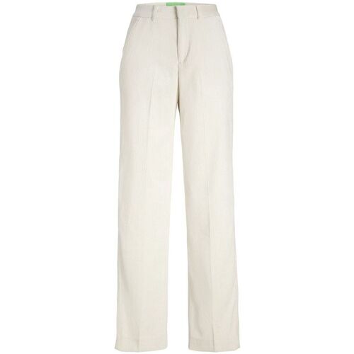 Vêtements Femme Pantalons Jjxx 12236945 MARY PANT CORD-BONE WHITE Beige