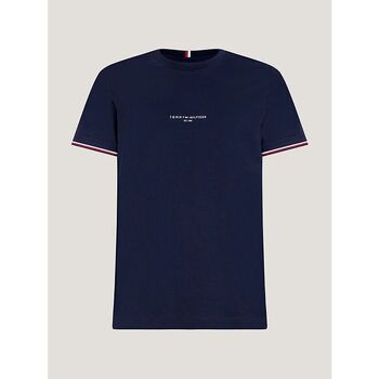 Vêtements Homme T-shirts & Polos Tommy Hilfiger MW0MW32584DW5-DESERT SKY Bleu