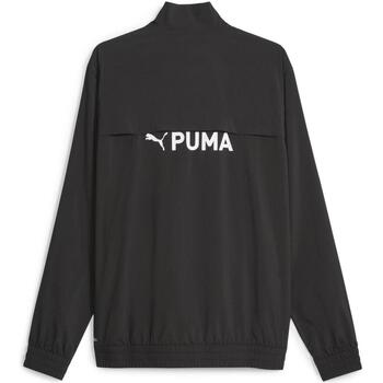 Puma Zip-up Tracksuit Jacket Fit Woven Noir