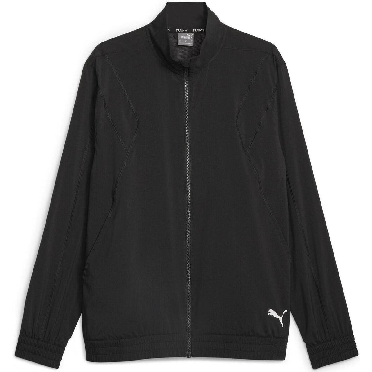 Vêtements Homme Blousons Puma Zip-up Tracksuit Jacket Fit Woven Noir