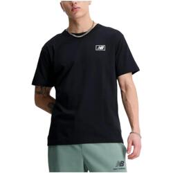 Vêtements Homme T-shirts manches courtes New Balance  Noir