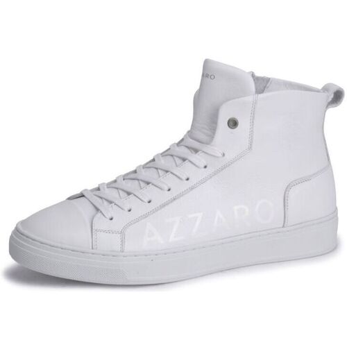 Chaussures Homme Baskets basses Azzaro FELICE BLANC Blanc
