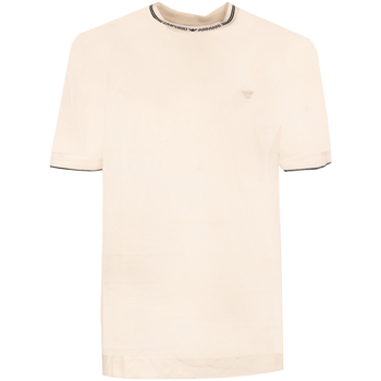 Vêtements Homme T-shirts manches courtes Emporio Armani 6r1t87_1juvz-01l4 Blanc