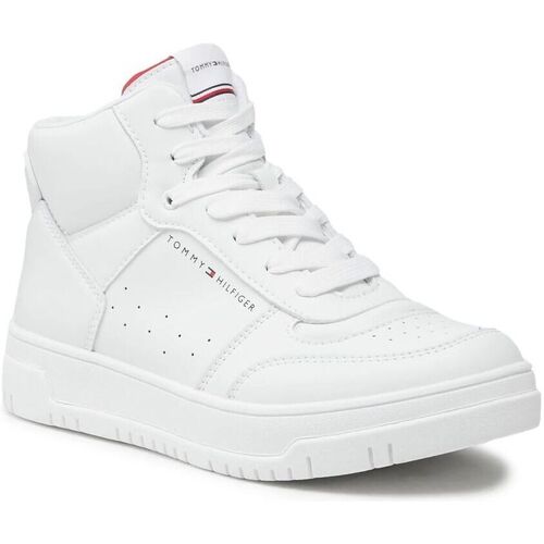 Chaussures Baskets mode Tommy Hilfiger 33122-WHITE Blanc