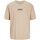 Vêtements Homme T-shirts & Polos Jack & Jones 12257388 MISTERY-RUGBY TAN Marron