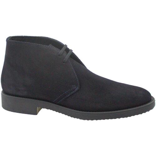 Chaussures Homme Boots Antica Cuoieria ANC-CCC-17671-BL Bleu
