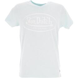 Vêtements Homme T-shirts manches courtes Von Dutch T-shirt  homme coton Vert