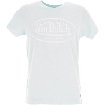 Vêtements Homme Bougies / diffuseurs Von Dutch T-shirt  homme coton Vert