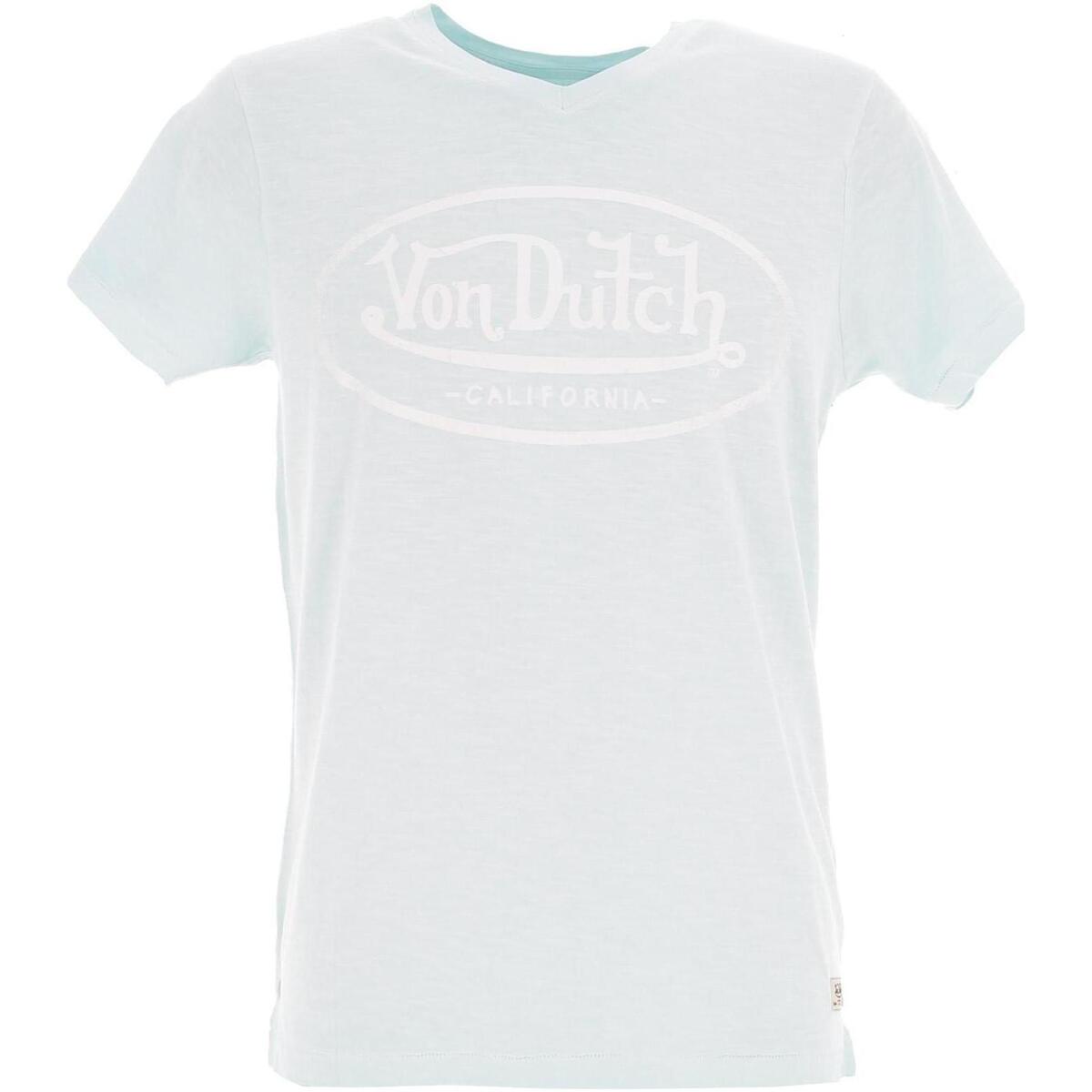 Vêtements Homme T-shirts manches courtes Von Dutch T-shirt  homme coton Vert