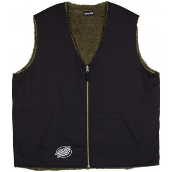 Vêtements Homme Vestes / Blazers Santa Cruz Hideout reversible vest Noir