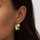 Montres & Bijoux Femme Boucles d'oreilles Fossil Boucles d'oreilles en acier Doré