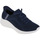 Chaussures Femme Sneakers SKECHERS Uno 2 232181 OLV Olive Ultra Flex 3.0 Brilliant Slip-ins Bleu