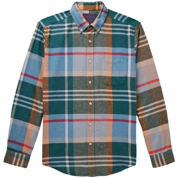 Vêtements Homme Chemises manches longues Portuguese Flannel Realm Shirt - Checks Multicolore
