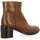 Chaussures Femme tricks Boots Gianni Crasto tricks Boots cuir Marron