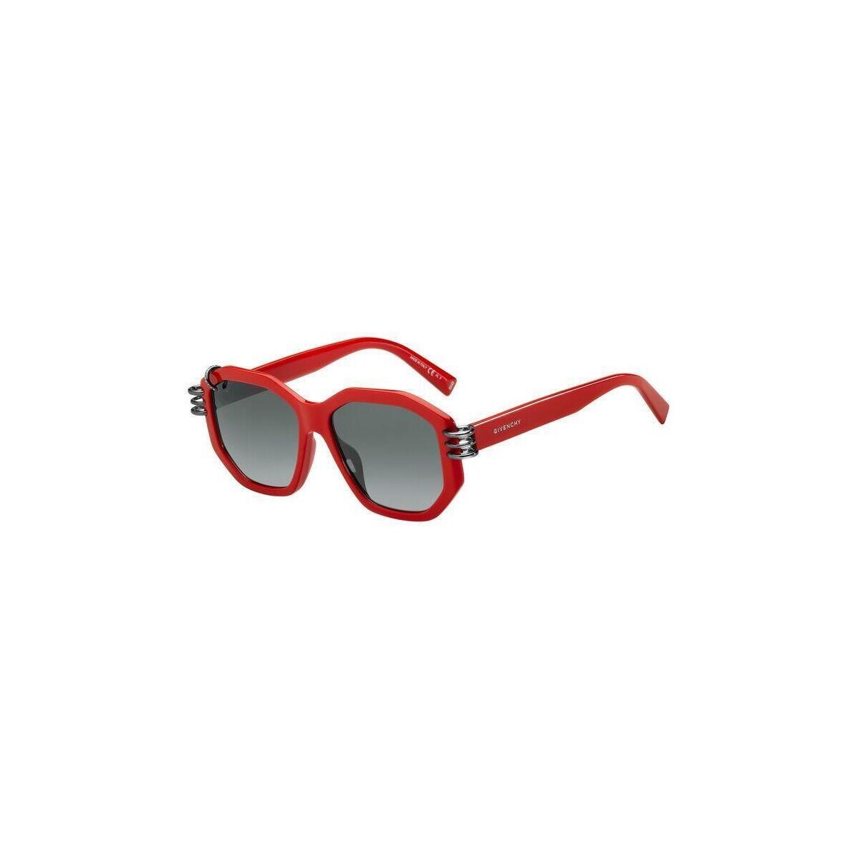 Givenchy Kids 4G embroidered jersey T-shirt Lunettes de soleil Givenchy GV 7175/G/S Lunettes de soleil, Rouge/Gris, 54 mm Rouge