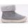 Chaussures Fille Bottines Geox B OMAR GIRL WPF A Gris
