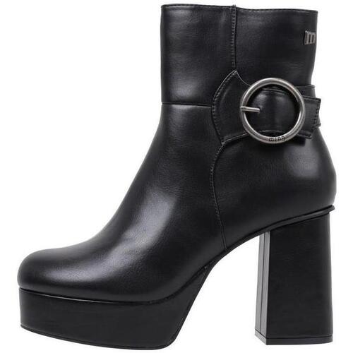 Chaussures Femme Bottines MTNG 53068 Noir