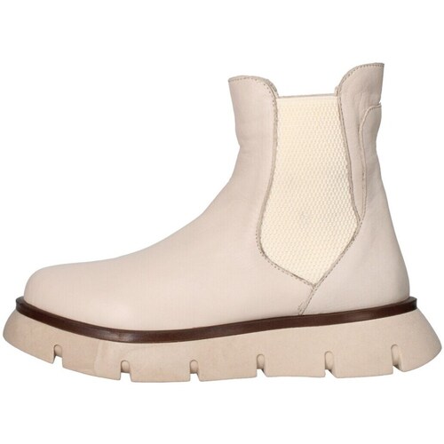 Chaussures Femme Bottines Bueno Boots Shoes Wz1503 Beige