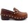 Chaussures Femme Chaussons Sanita 479400 Marron