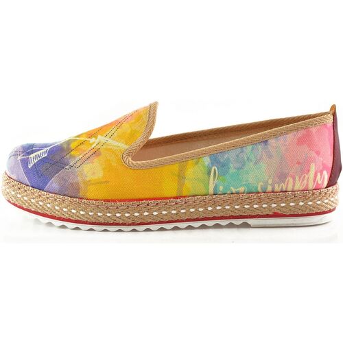 Chaussures Femme Espadrilles Goby HVD1470 multicolorful