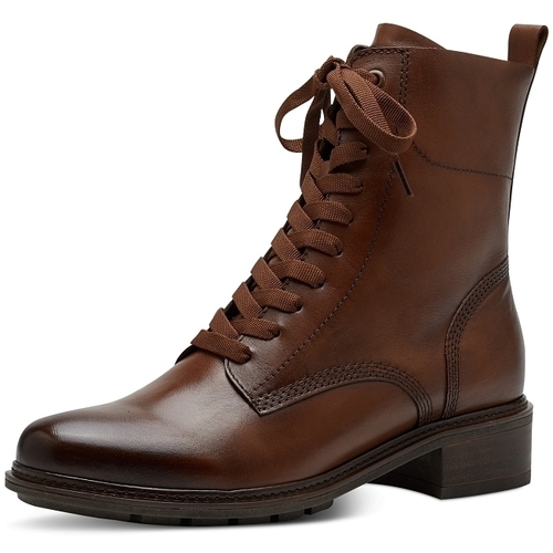 Tamaris Boots lacets 25101-41-BOTTES Marron - Livraison Gratuite | Spartoo  ! - Chaussures Boot Femme 96,00 €