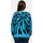 Vêtements Femme Pulls Fracomina Pull  avec col V et côtes Bleu