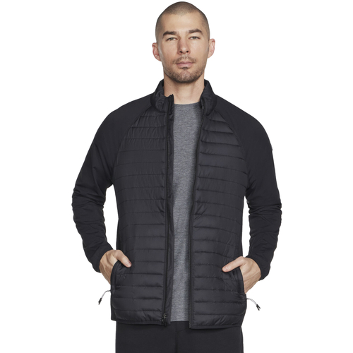 Vêtements Homme Parkas Skechers GO Shield Hybrid Jacket Noir