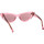 Montres & Bijoux Femme Lunettes de soleil The Attico Occhiali da Sole  X Linda Farrow Dora 32C10 Rose