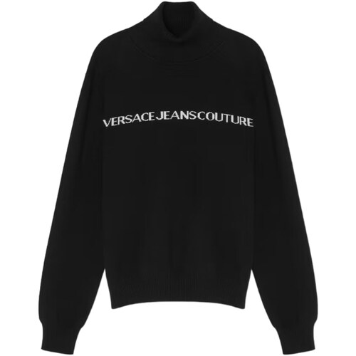 Vêtements Homme T-shirts manches courtes Versace pantalon Couture 75GAFM07-CM06H Noir