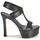Chaussures Femme Sandales et Nu-pieds MICHAEL Michael Kors BERKLEY HIGH PLATFORM Noir