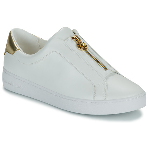 Chaussures Femme Baskets basses Sandales et Nu-pieds KEATON ZIP SLIP ON Blanc / Doré