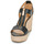 Chaussures Femme Sandales et Nu-pieds MICHAEL Michael Kors BERKLEY MID WEDGE Noir