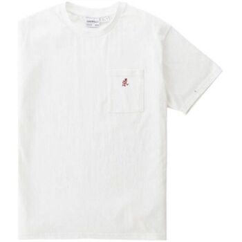 Vêtements Homme T-shirts manches courtes Gramicci T-shirt One Point Homme White Blanc