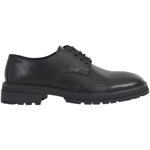 Chaussures Homme Petit : 1 à 2cm Vagabond Shoemakers Chaussures à lacets homme  Johnny noir Noir
